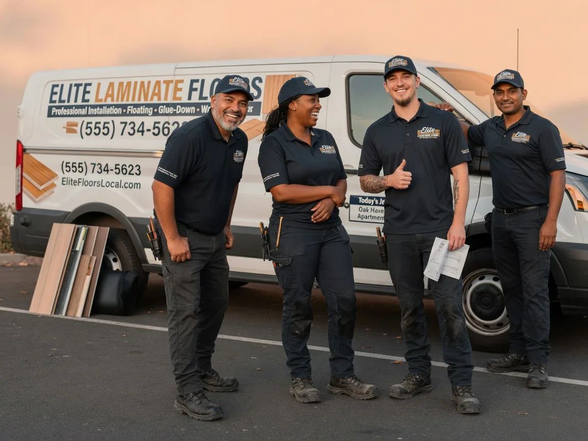 Laminate flooring installation company in Dublin, TX
